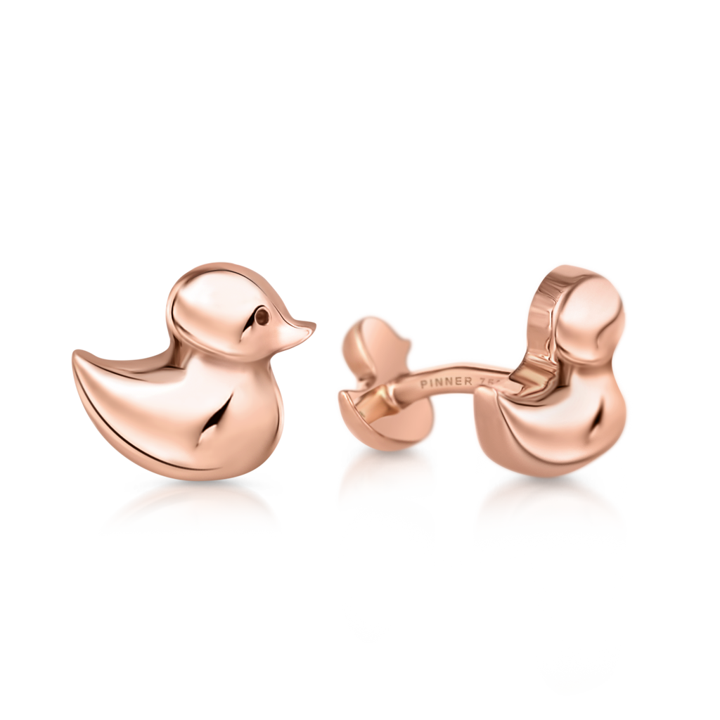 Duck Cufflinks - Pinner