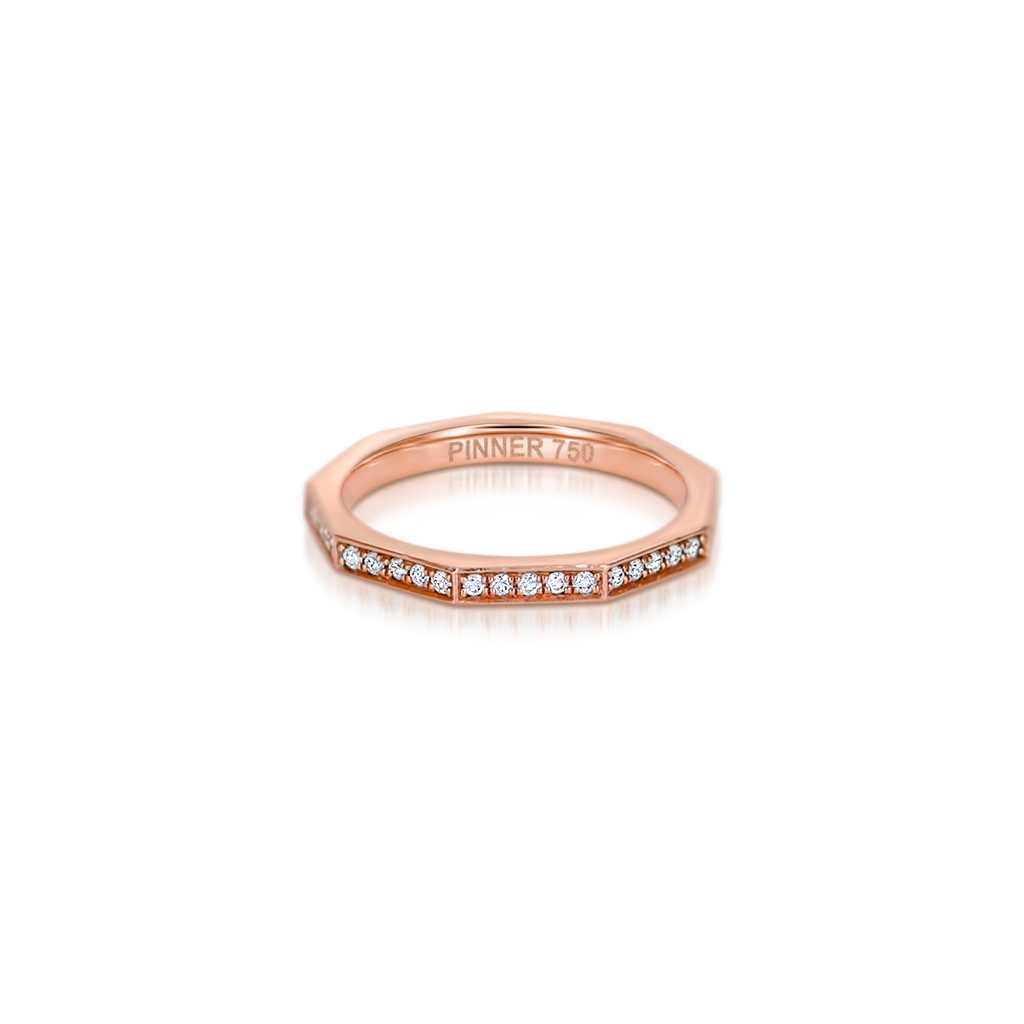 Sen Ring with Diamonds -  Pinner