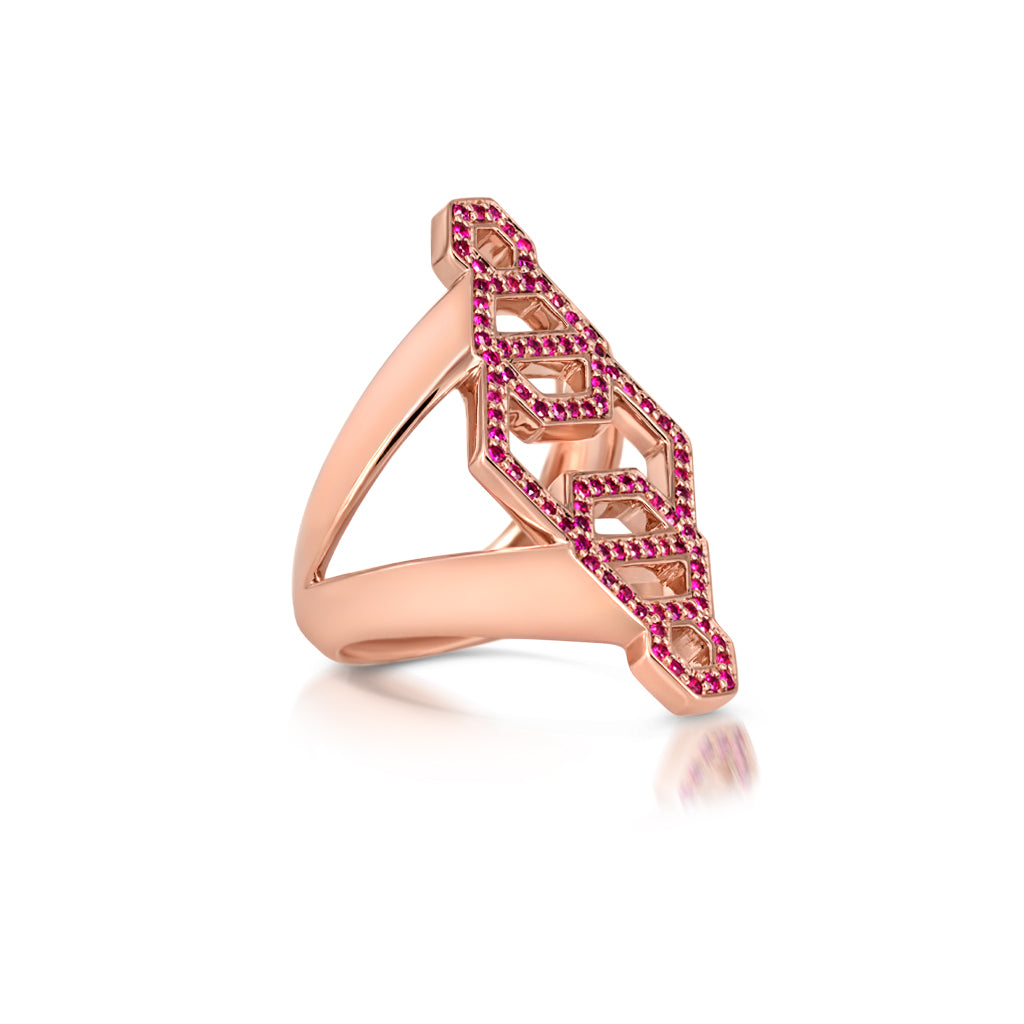 Lou Lou Ruby Ring -  Pinner