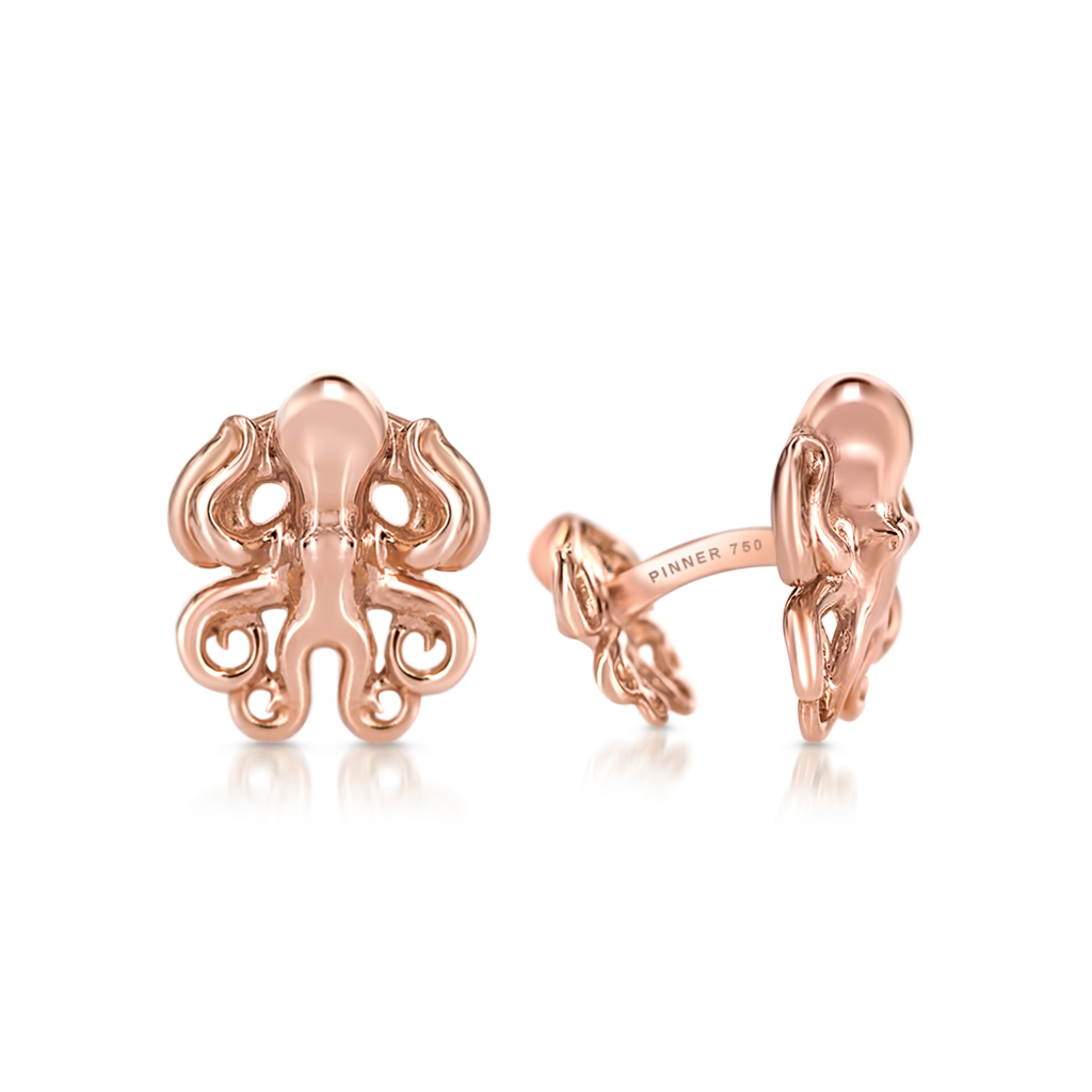 Octopus Cufflinks -  Pinner