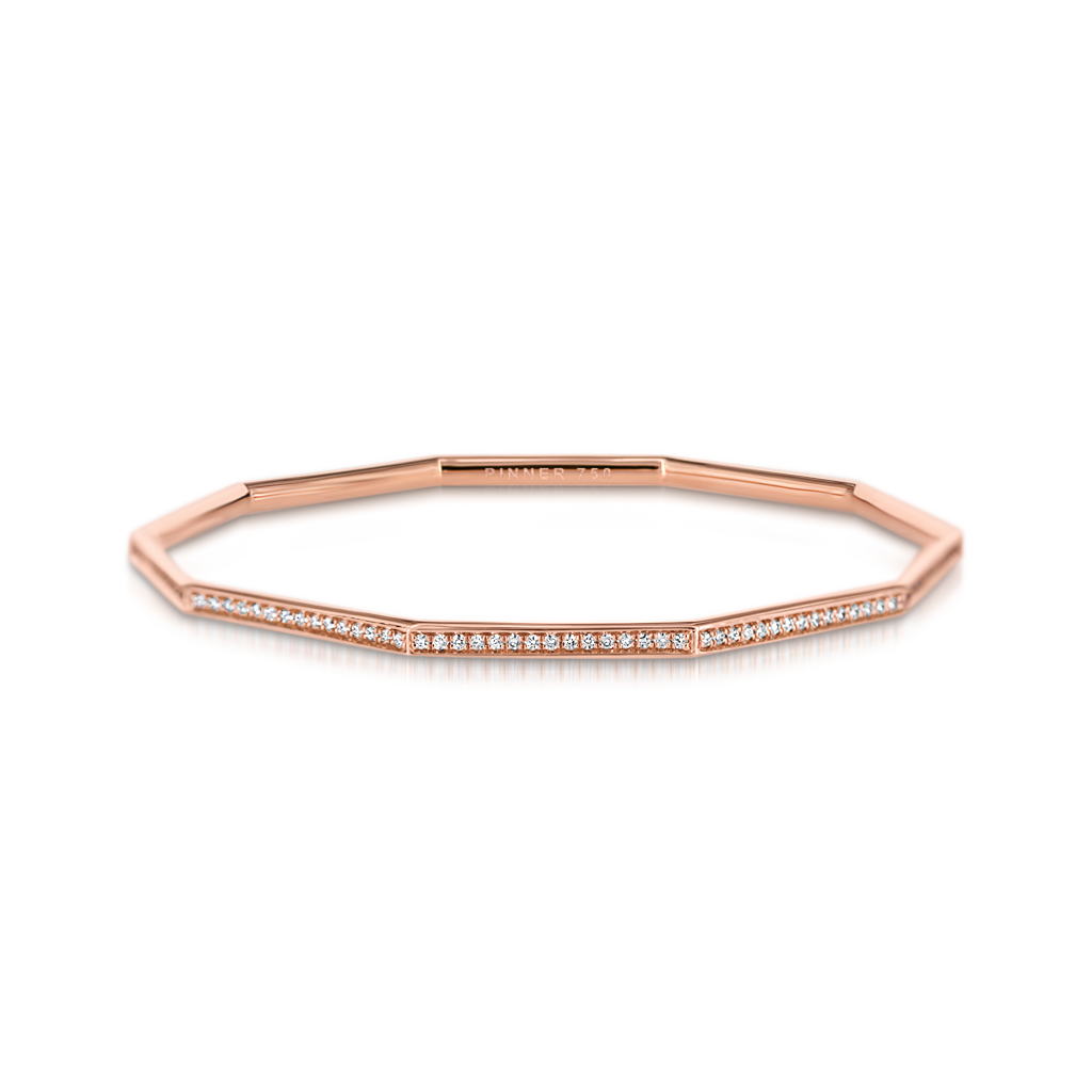 Sen Bangle with Diamonds -  Pinner